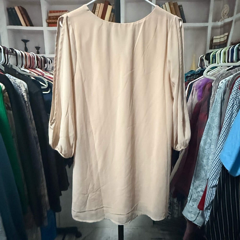Lulu's Cream Mini Dress - Picture 9 of 9